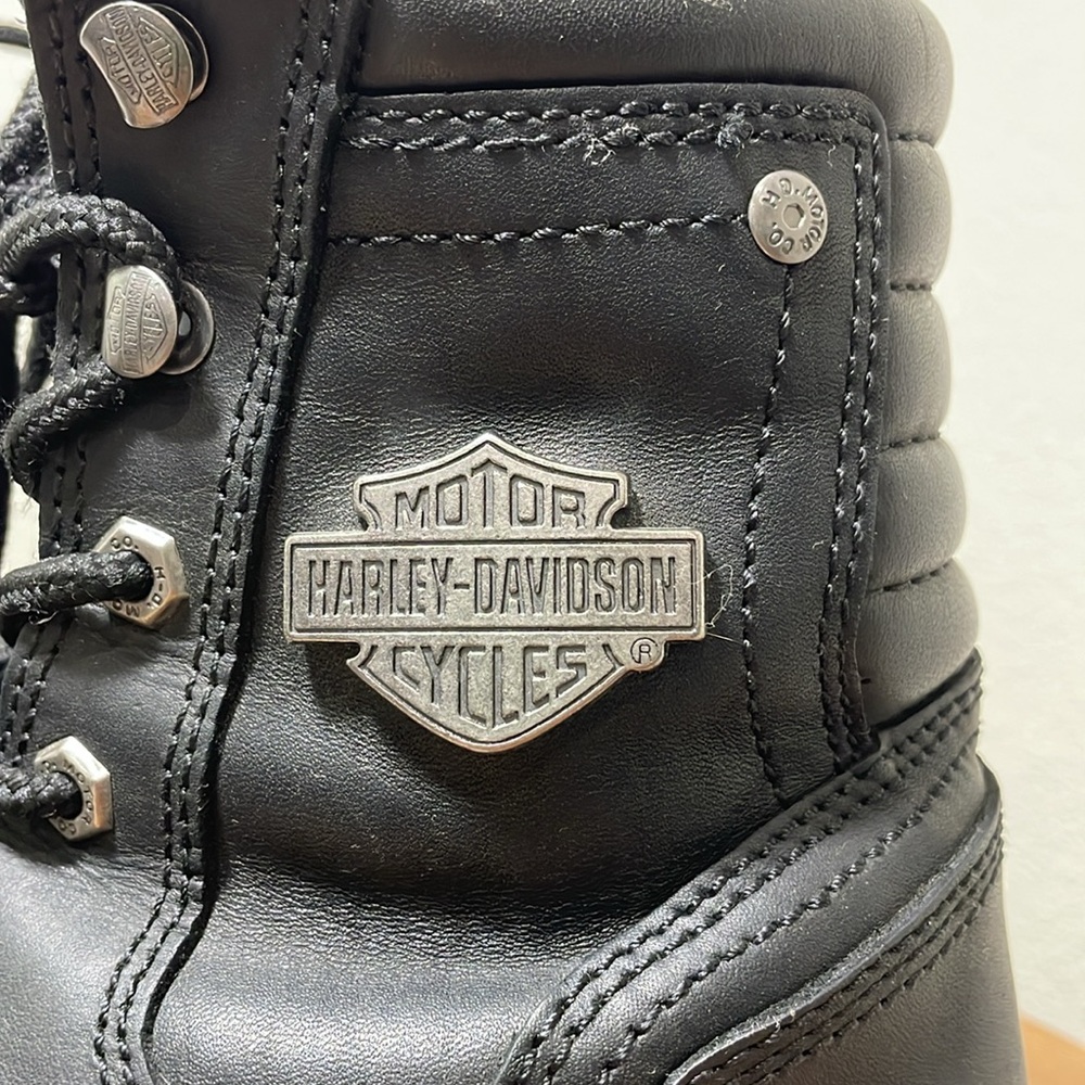 Men’s Harley Davidson Stealth Riding Boot Wolverine Military Style Black 8.5 - Picture 16 of 16